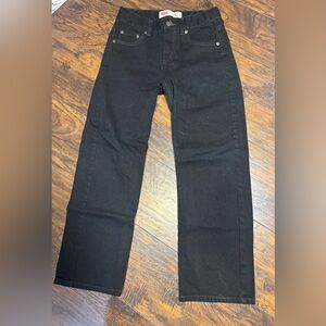 Levi's 550 Relaxed Boys Black Jeans Size 12
